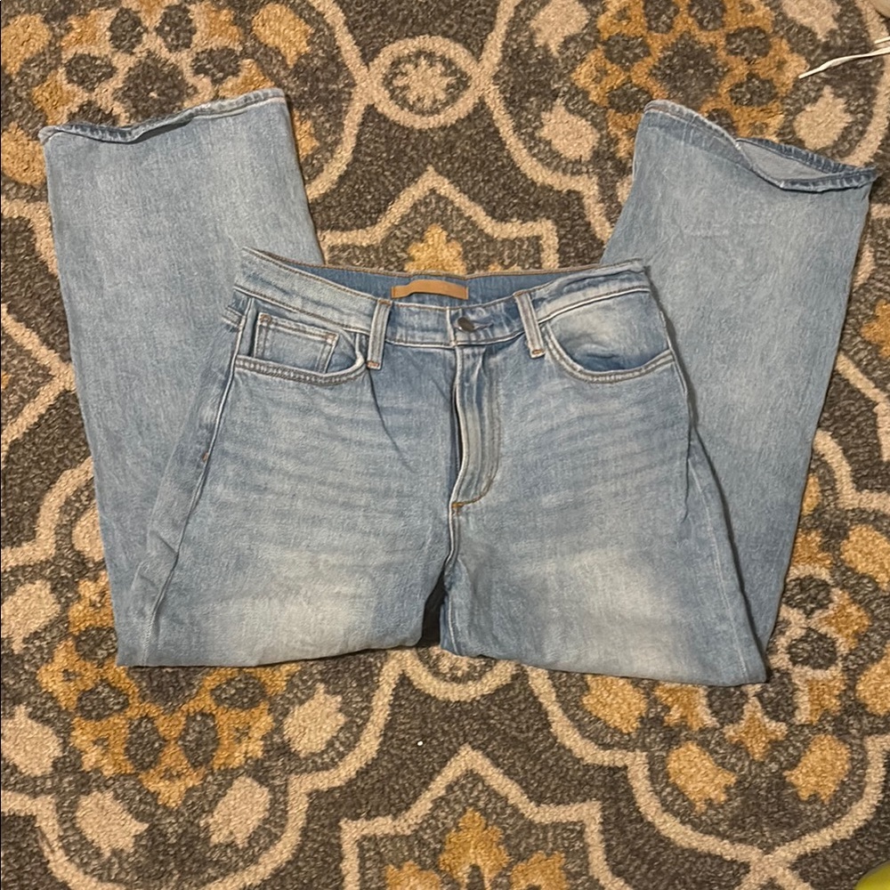 Joe’s Jeans Blake High rise Wide leg cropped sz27